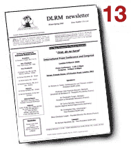 Click here for a PDF version of our latest newsletter
